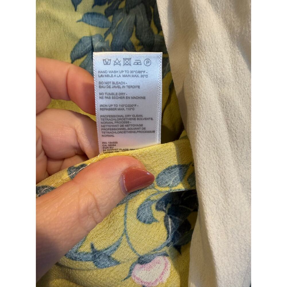 Anthropologie Floral Kimono Wrap – One Size - Picture 5 of 5